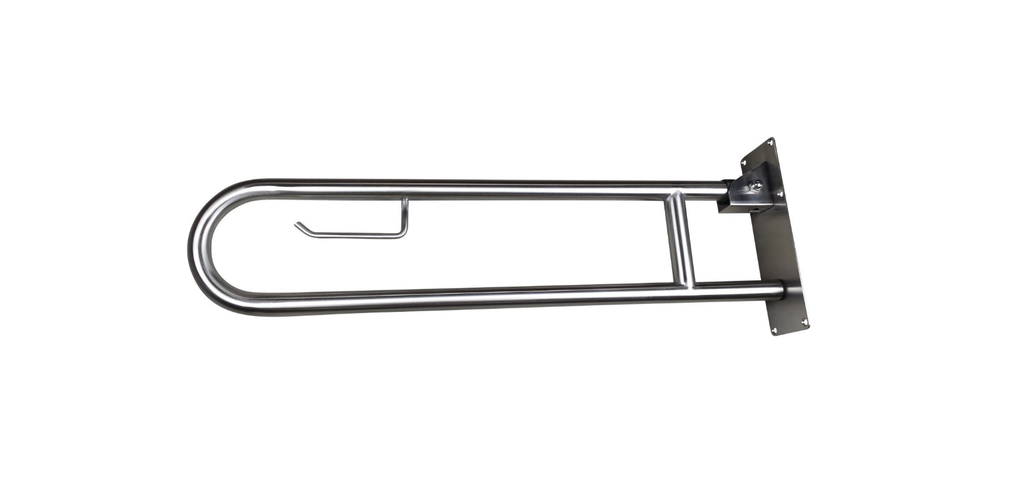 100mmWX300mmHmmBradley Australia MapS Drop Down Satin SS Grab Rail