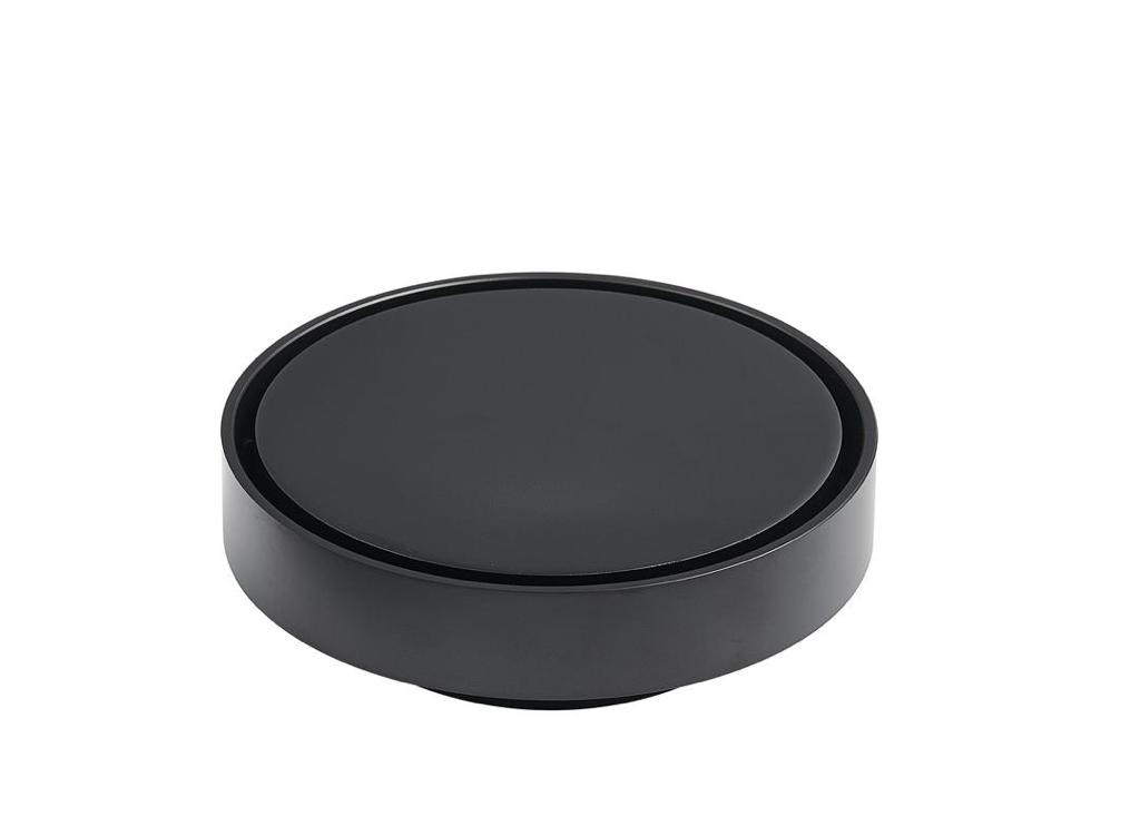 115X115mm Black Round Tile Insert Floor Drain(88mm)