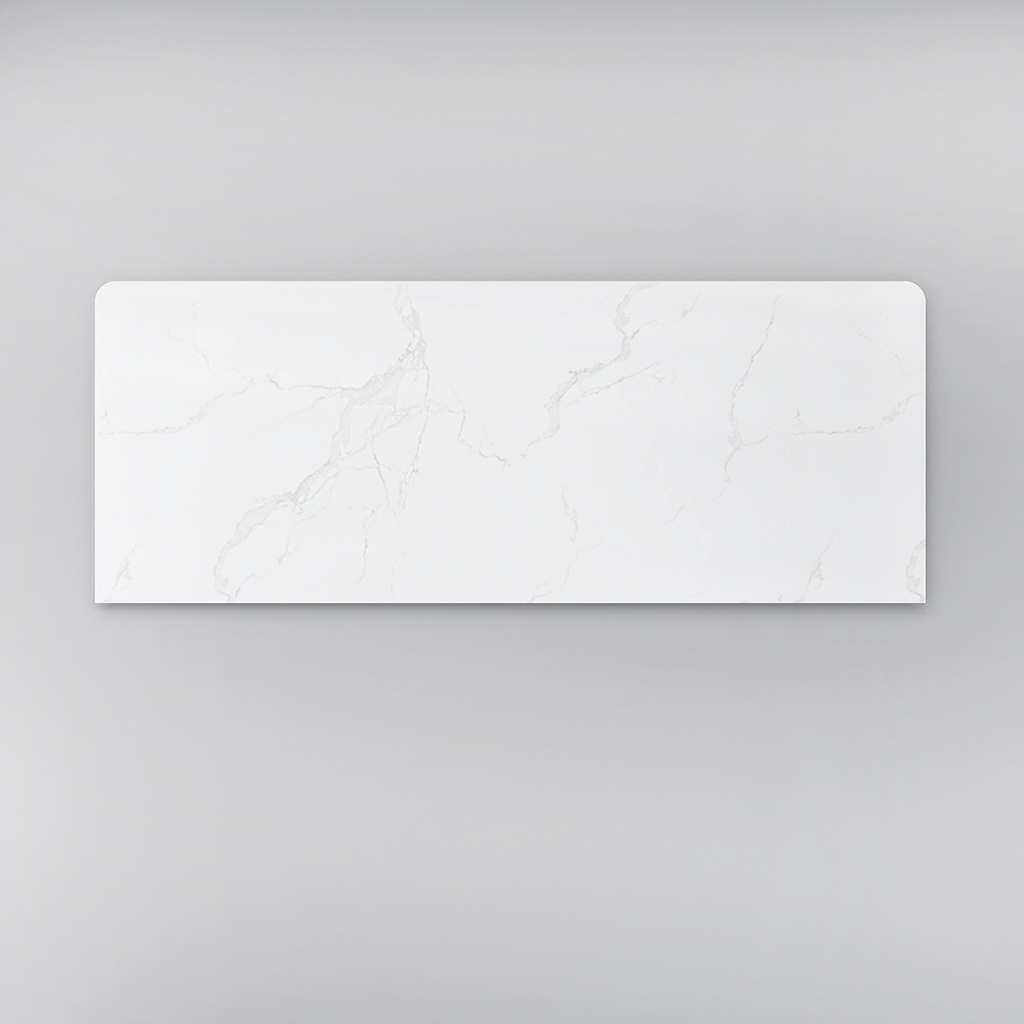 [90159/WM1246ST] 1200*465*15mm White Marble Look Sintered Stone Top Benchtop