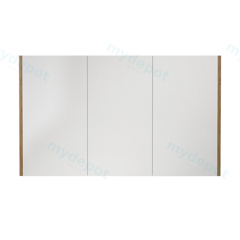 [55663] 1200×720×150mm Prime Oak Camden Pencil Edge Shaving Cabinet