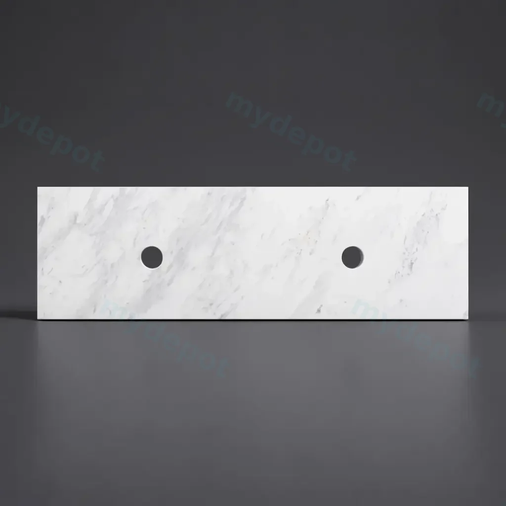 [56344] 1205X465X18mm Carrara White Marble Stone Top