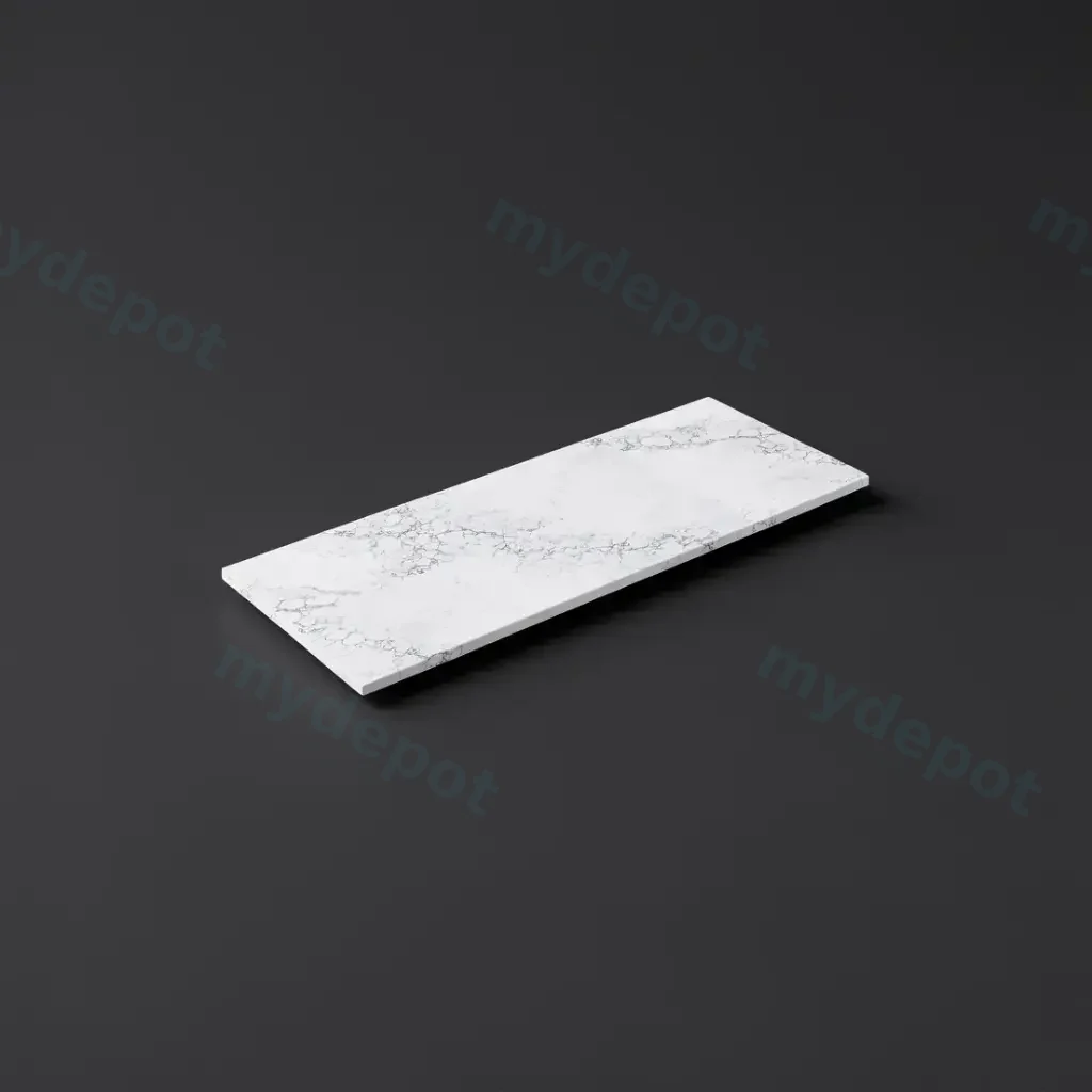 1205X465X20mm Calacatta White (WG486) Zero Silica Engineer Stone Top