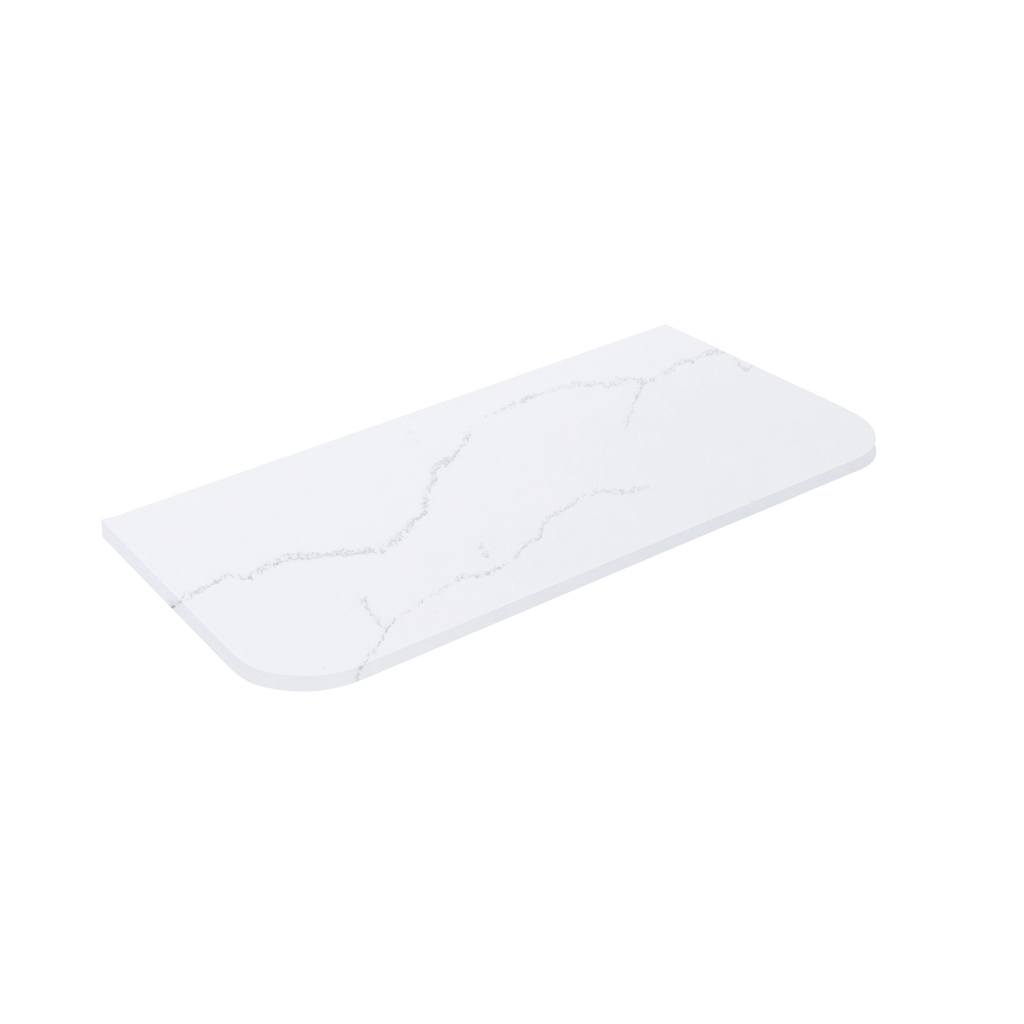 1205X505X12mm Artic White Solid Surface Stone Top