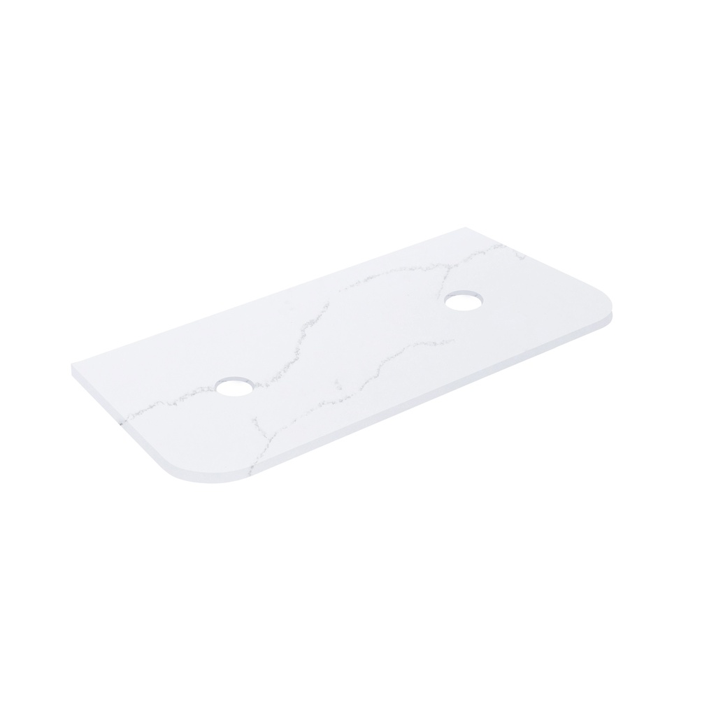 [56067] 1205X505X12mm Calacatta Artic White Solid Surface Stone Top