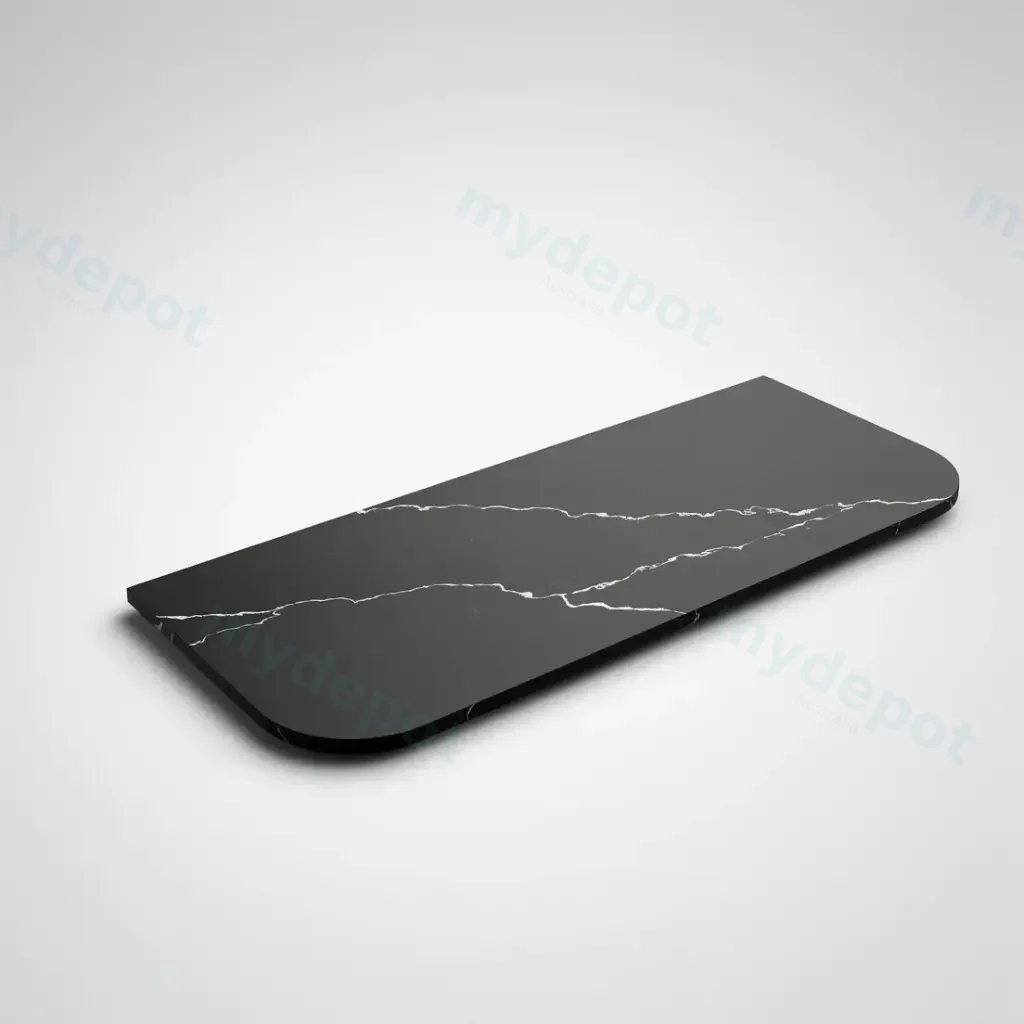 1205X505X20mm Calacatta Night (WG485)Zero Silica Engineer Curve Stone Top