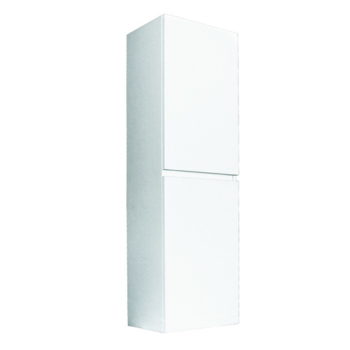 1350Hx400Lx300Dmm Gloss White 2PAC MDF 2/DR Tall Boy Vanity