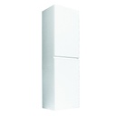 1350mm Gloss White MDF 2 Doors Tall Boy Vanity