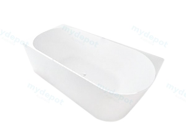 [50178] 1400*750*590mm Nova Left Hand Corner Gloss White Bathtub