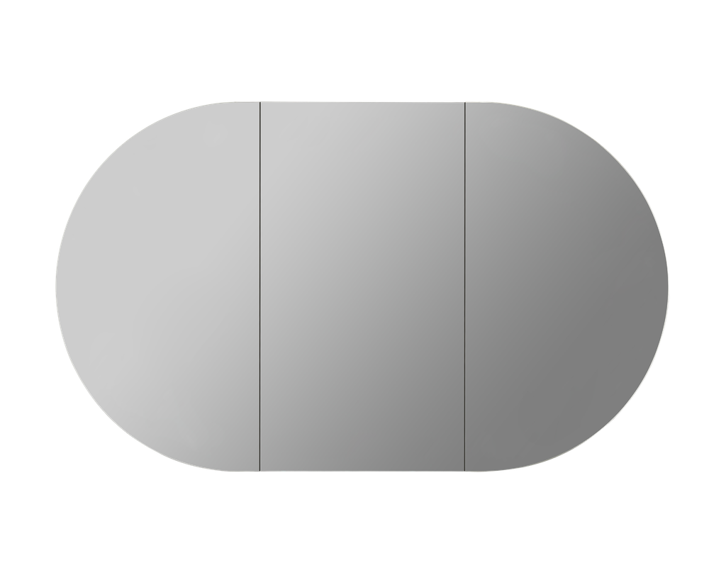 1500X800X150mm Matte White Allison Pill Shaving Cabinet