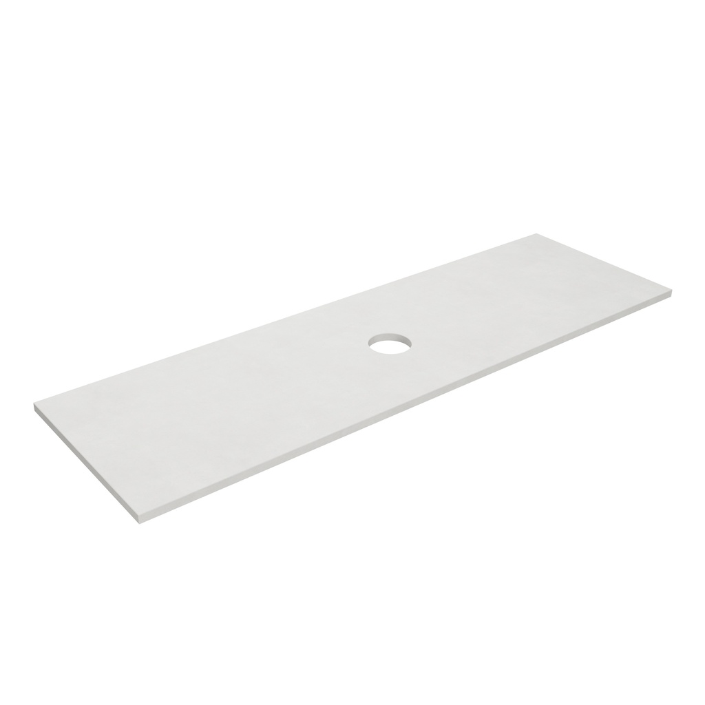[56409] 1505X465X20mm Blanco White(WG034) Zero Silica Engineer Stone Top