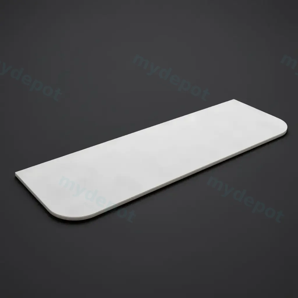 [56414] 1505X505X20mm Blanco White(WG034) Zero Silica Engineer Curve Stone Top Top
