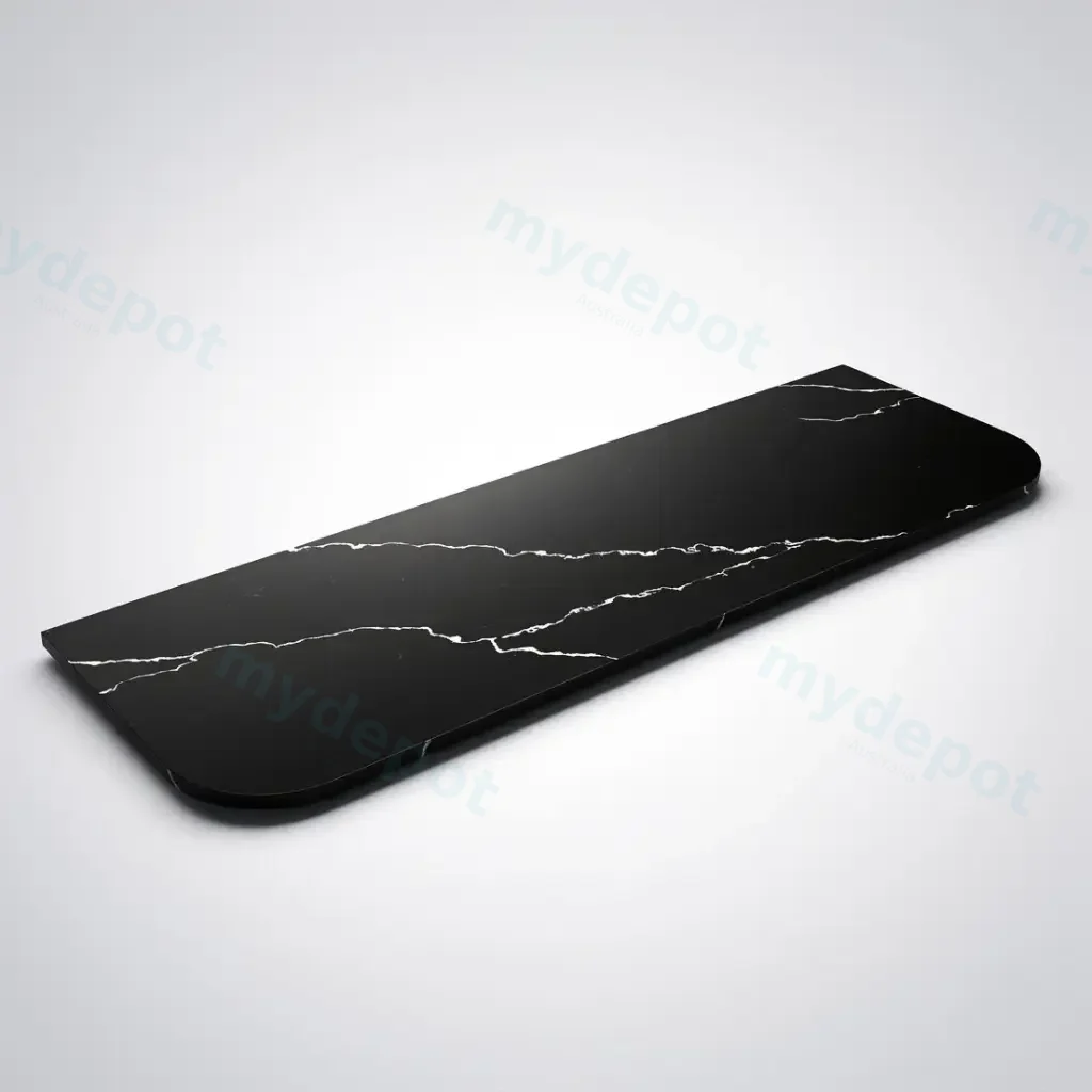 [56392] 1505X505X20mm Calacatta Night (WG485)Zero Silica Engineer Curve Stone Top