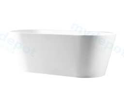 [50170] 1700*800*590mm Iseo Ultra Slim Freestanding Gloss White Bathtub