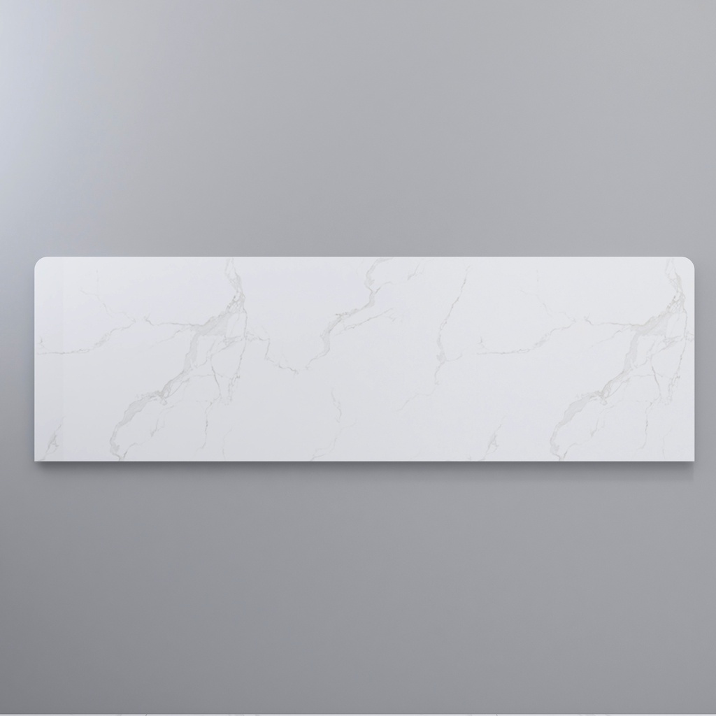 [90196/WM1846ST] 1800*465*15mm White Marble Look Sintered Stone Top Benchtop