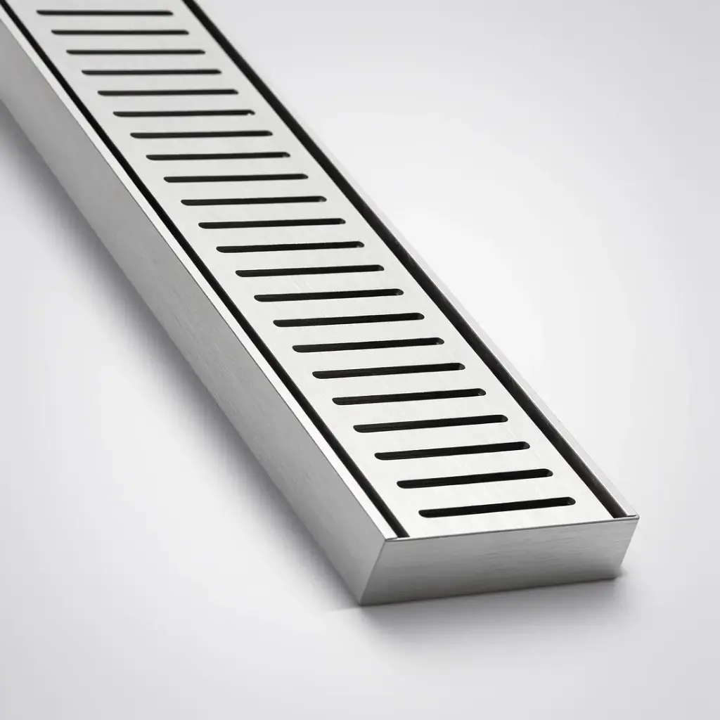 300*100*26mm Lauxes Aluminium Next Generation Floor Grate 26(NXT26) Silver