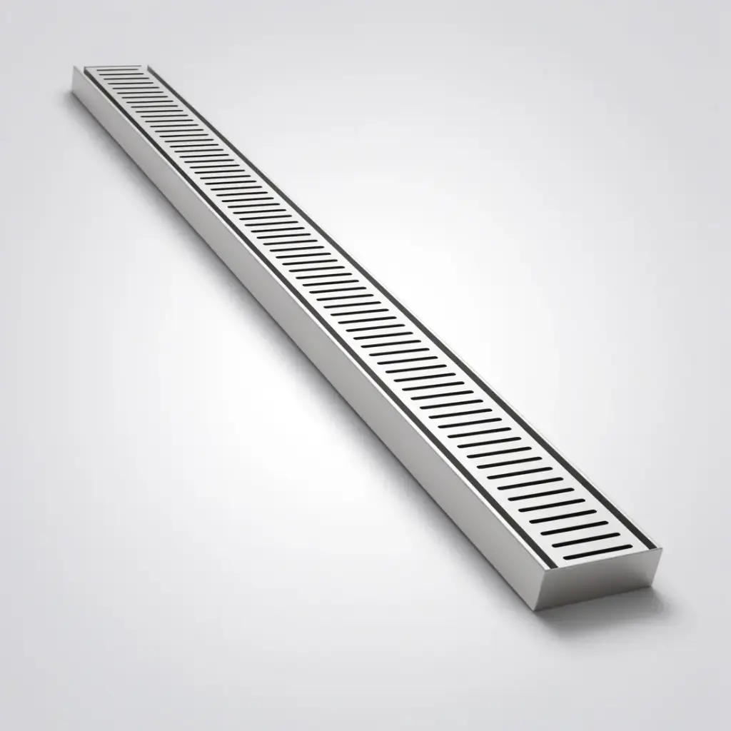 300*100*35mm Lauxes Aluminium Next Generation Floor Grate 35(NXT35) Silver