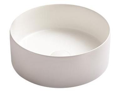 300*300*105mm Matte White Olley Fine Ceramic Above Counter Basin No Overflow,32mm Waste