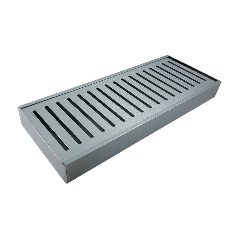 [41457] 300-5600mm Lauxes Aluminium Standard Floor Grate Drain Any Size Indoor Outdoor