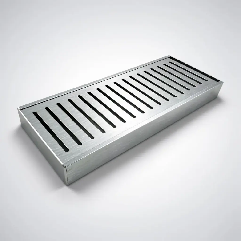 300-5600mm Lauxes Aluminium Standard Floor Grate Drain Any Size Indoor Outdoor