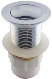 [50274] 32mm/40mm Chrome Solid Brass Basin Pop Up Waste NO Overflow
