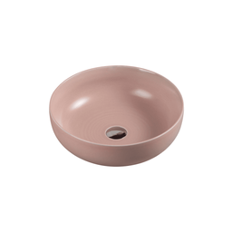 [50001] 350*350*140mm Matt Pink Above Counter Basin