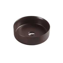 355*355*120mm Sasso Cappuccino Above Counter Round Basin