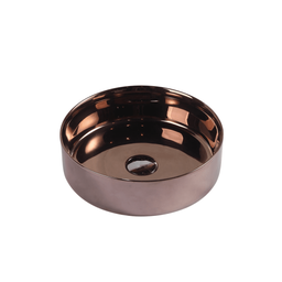 [50052] 355*355*120mm Sasso Posh Gold Above Counter Round Basin