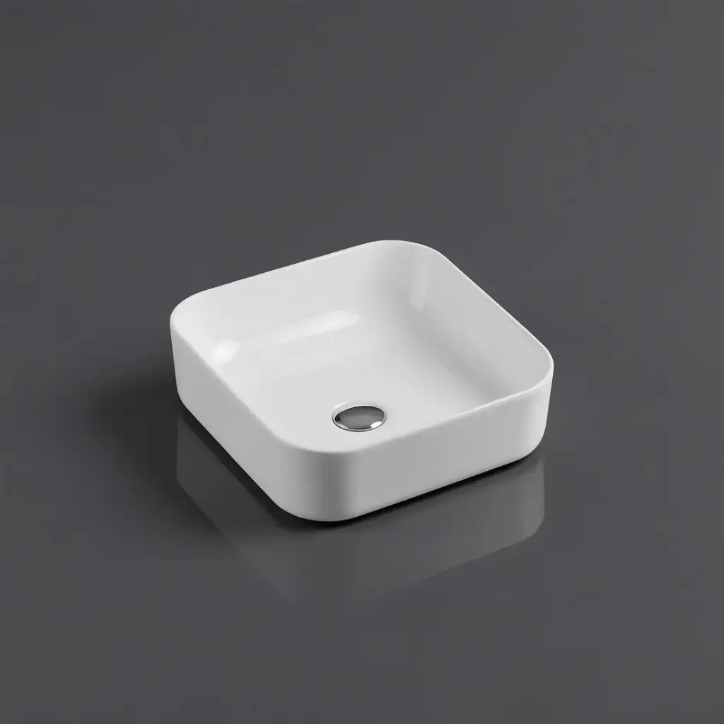 360*360*110mm Above Counter Square Basin