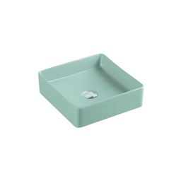 360*360*110mm Etna Antique Green Above Counter Square Basin