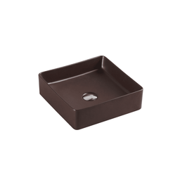 360*360*110mm Etna Cappuccino Above Counter Square Basin