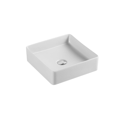 360*360*110mm Etna Matt White Above Counter Square Basin