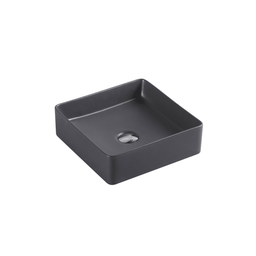 [50033] 360*360*110mm Etna Nero Grey Above Counter Square Basin