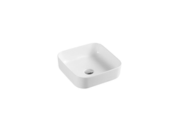 390*390*130mm Above Counter Square Basin