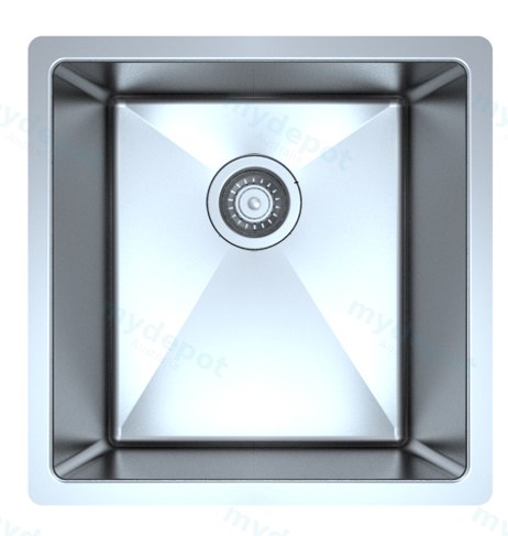 [44845] Otus Undermount Single Bowl Sink 394x450x229mm 304 Stainless Steel