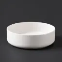 400*400*115mm Round Gloss White Ceramic Above Counter Basin Non-overflow