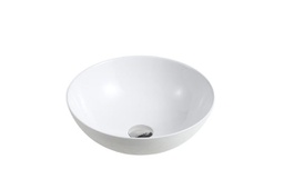 400*400*145mm Chur Touchline White Above Counter Basin