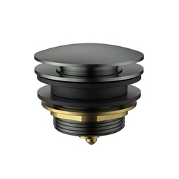 [44604] 40mm Bath Pop-Up Plug With Removabel Waste No Overflow Gun Metal