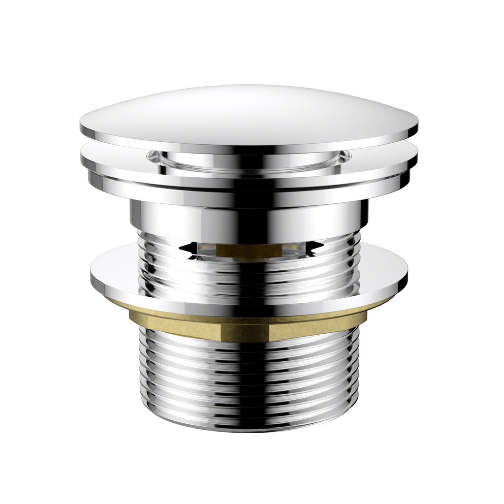 40mm Bath Pop-Up Plug With Removabel Waste With Overflow Chrome