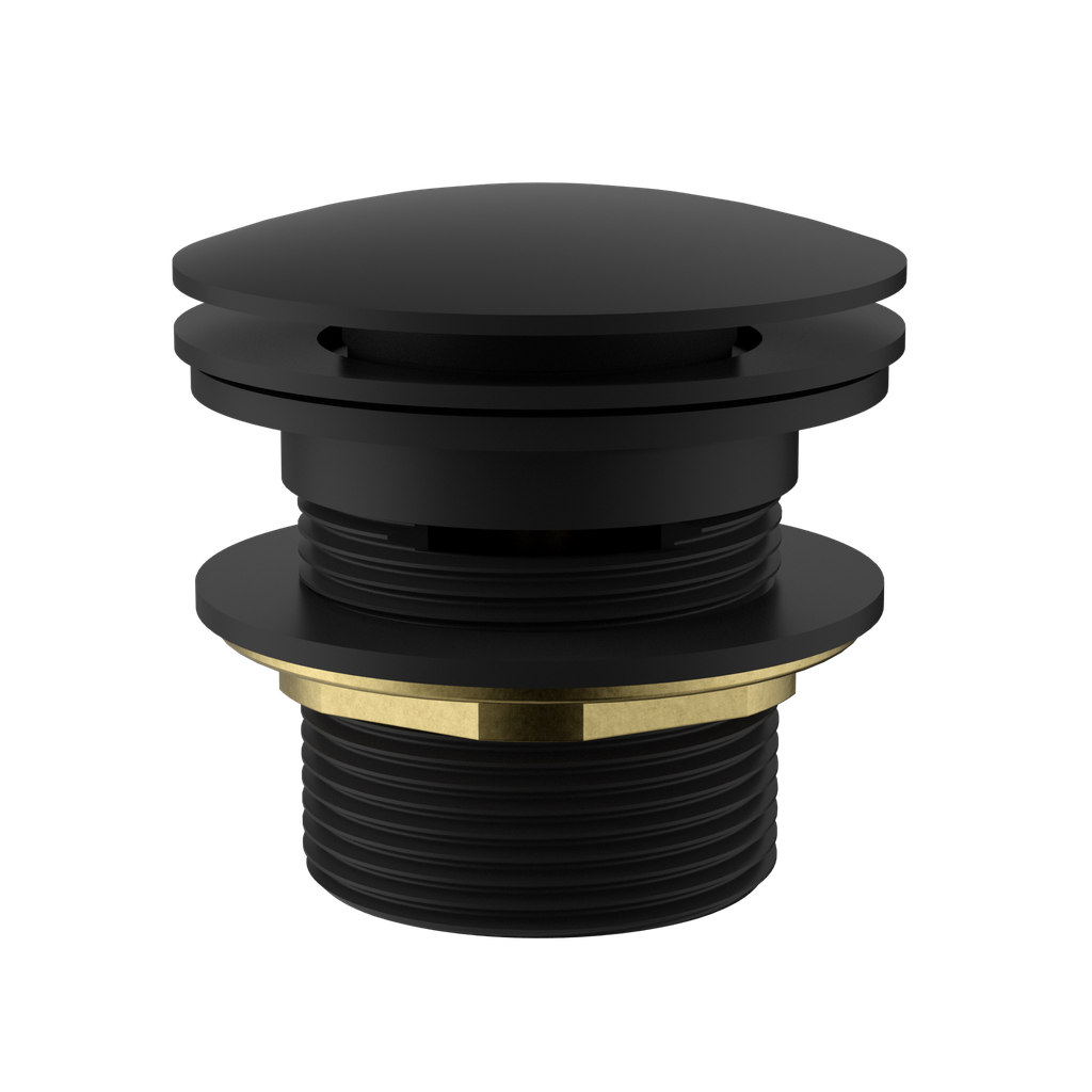 [44759] 40mm Bath Pop-Up Plug With Removabel Waste With Overflow Matt Black
