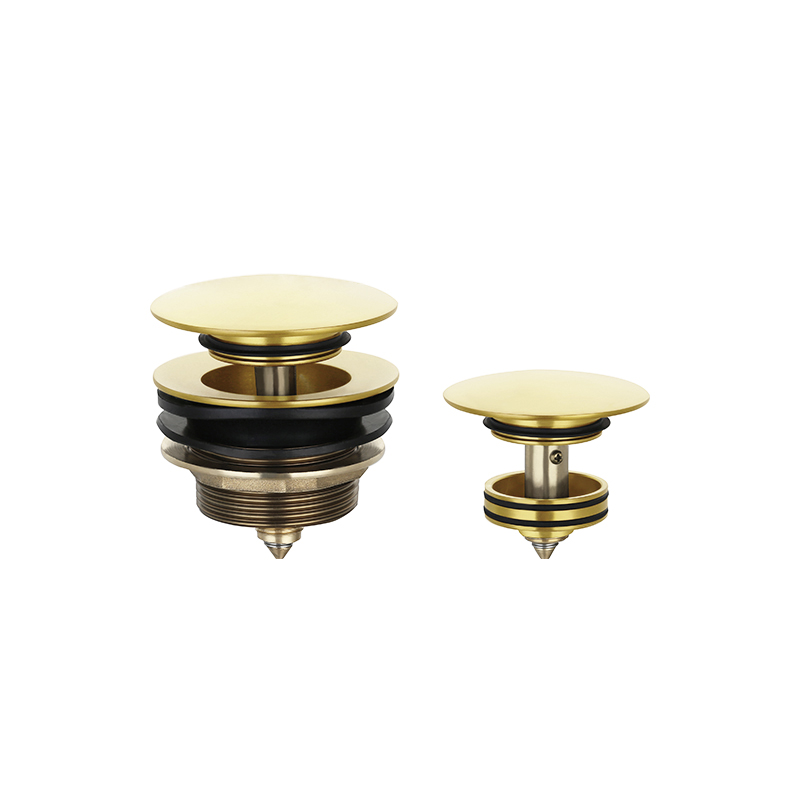 [55006] 40mm Non Overflow Pop-Up Waste Brushed Gold