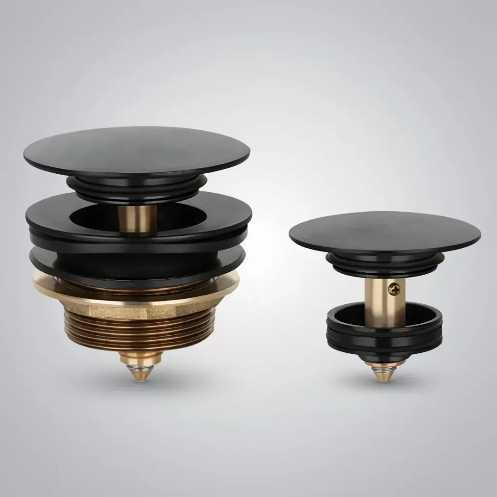 [55004] 40mm Non Overflow Pop-Up Waste Matte Black