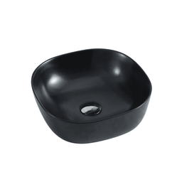 [50010] 410*410*150mm Matt Black Above Counter Basin