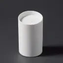 450X450X900mm Matt White Olley Solid Surface Stone Pedestal Basin None Overflow 32mm Waste