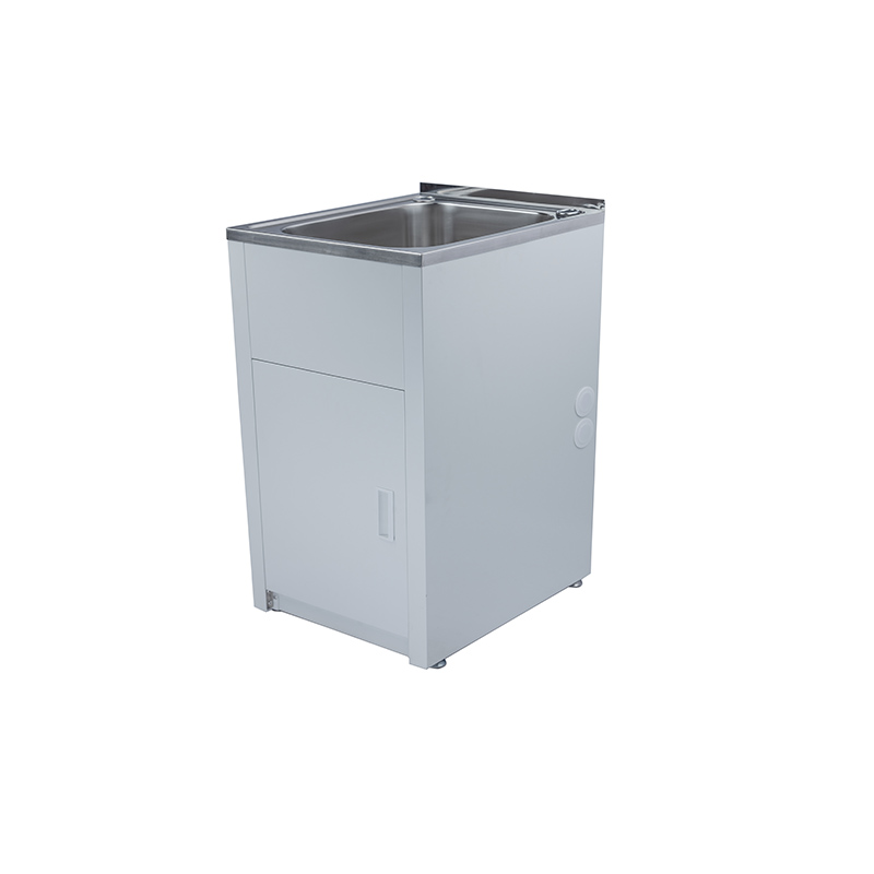 455W X560Dx870Hmm 35 Litre Compact Laundry Tub & Cabinet