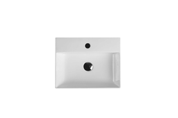 460*360*120mm Wall Hung Rectangular Basin With Mixer Hole