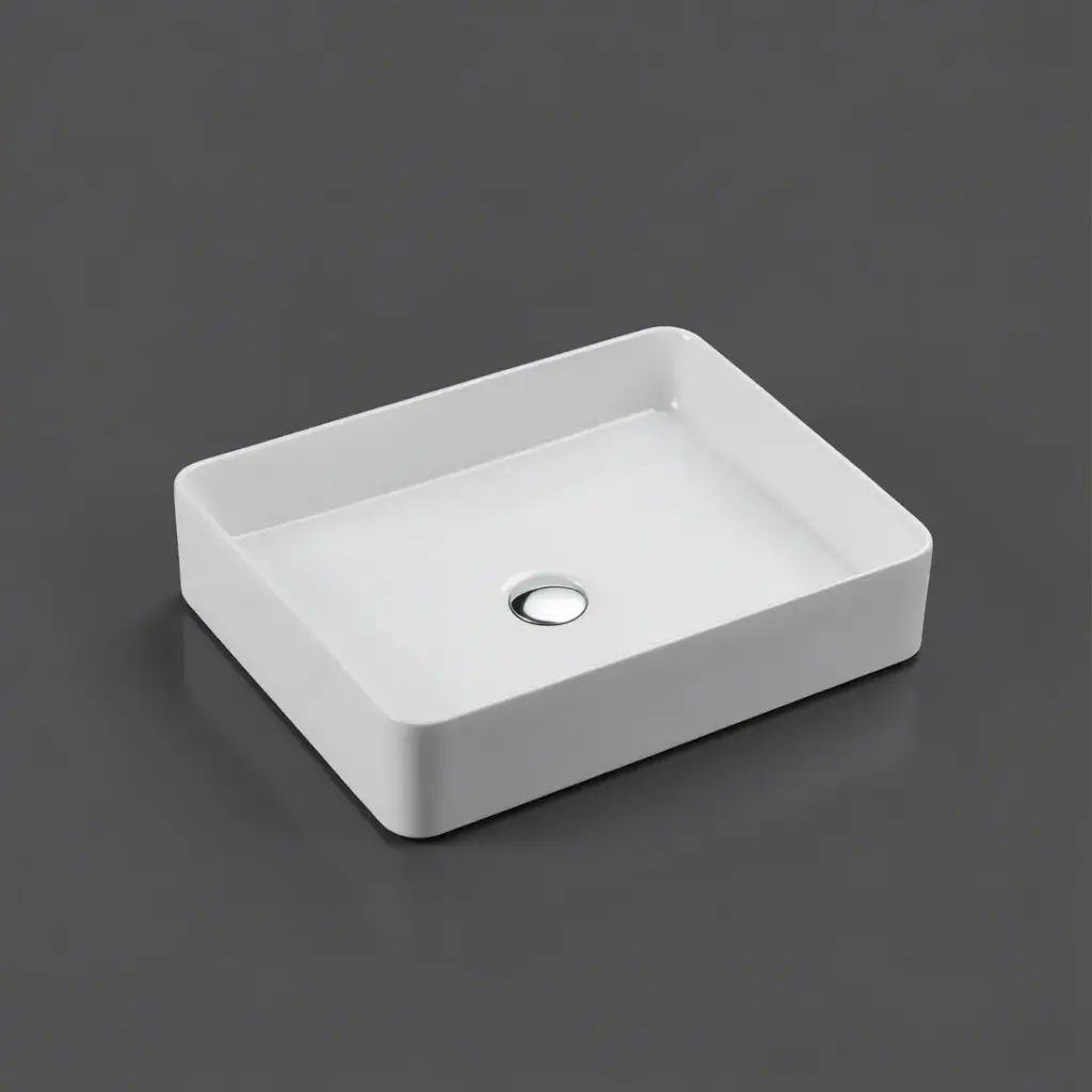 470*380*110mm Above Counter Rectangular Basin