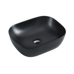 490*395*150mm Matt Black Above Counter Basin