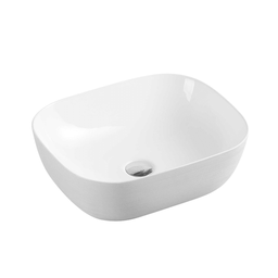 490*395*150mm Oval Touchline White Above Counter Basin