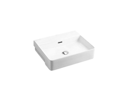 500*425*120mm Semi-Recessed Rectangular Basin