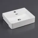500*425*120mm Semi-Recessed Rectangular Basin